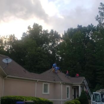 residential roof installation